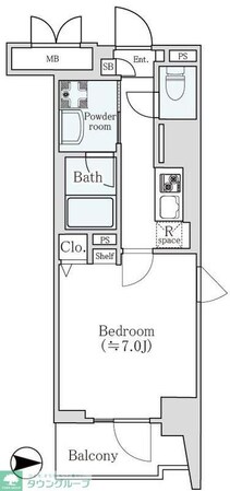グランドレジデンス三鷹の物件間取画像